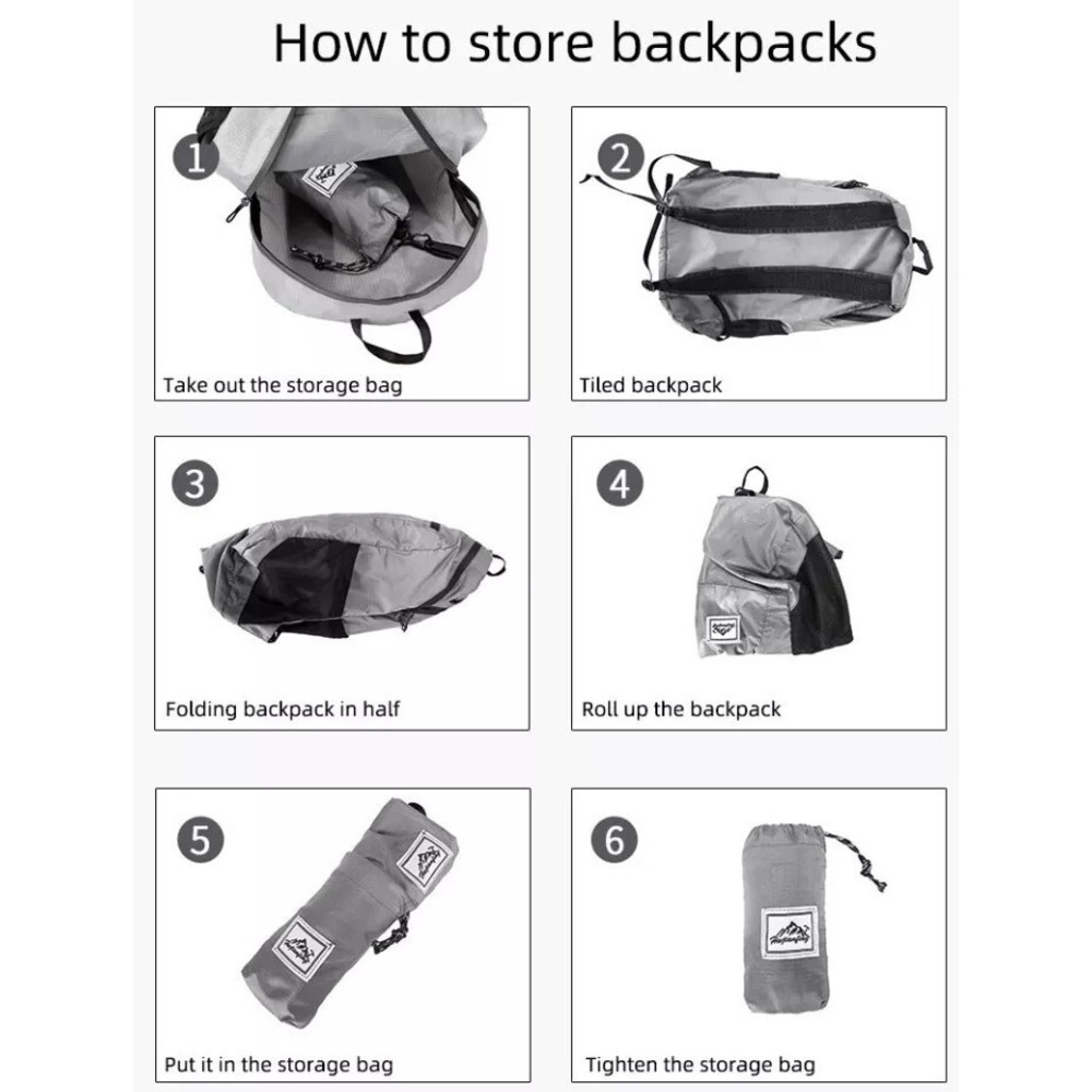 20l Waterproof Packable Hiking Backpack, Ultra Li… - image 7